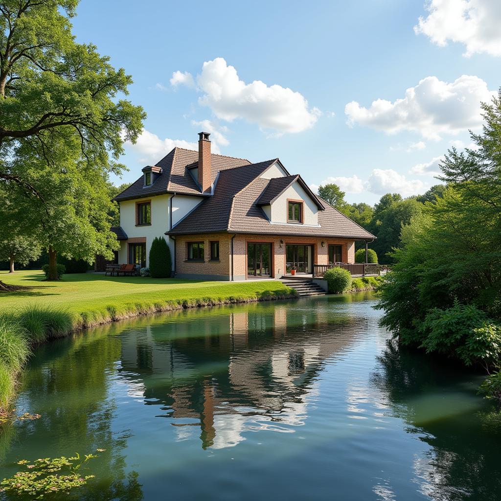 Traumhaus am Rhein in Leverkusen Rheindorf