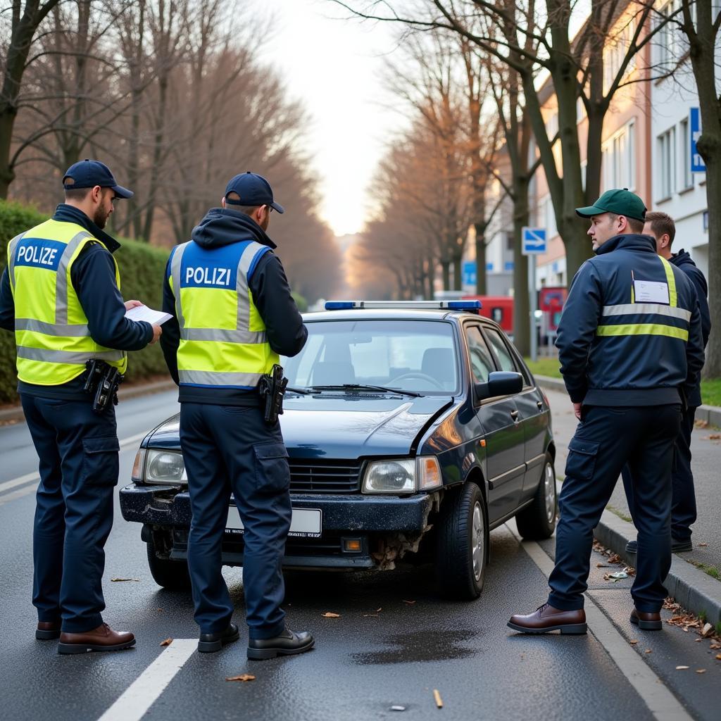 Schadensregulierung nach Verkehrsunfall in Leverkusen