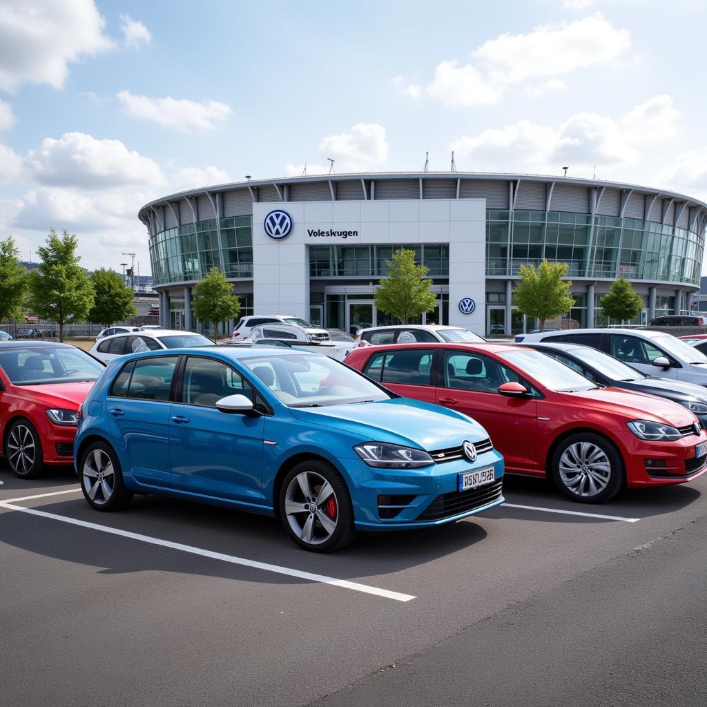 Verschiedene Volkswagen Modelle in Leverkusen verfügbar