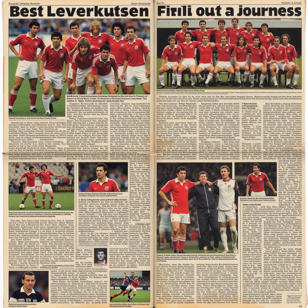 Bayer Leverkusen UEFA Cup Weg zum Finale 1988