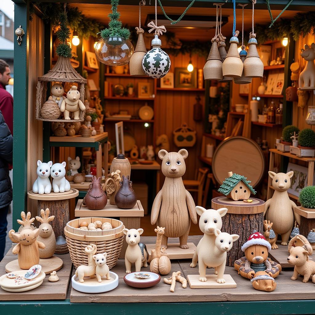 Geschenke auf dem Leverkusener Weihnachtsmarkt