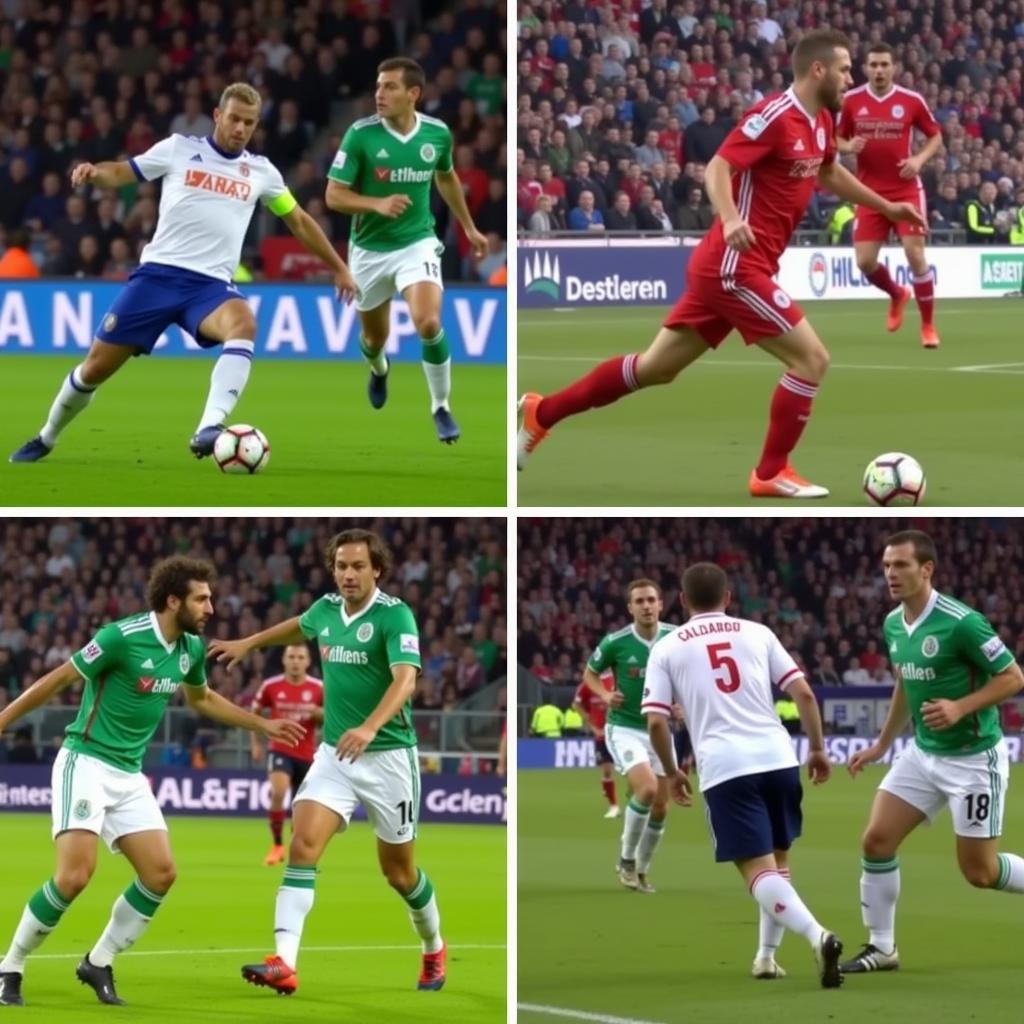 Highlights der besten Spiele zwischen Werder Leverkusen und Werder Bremen