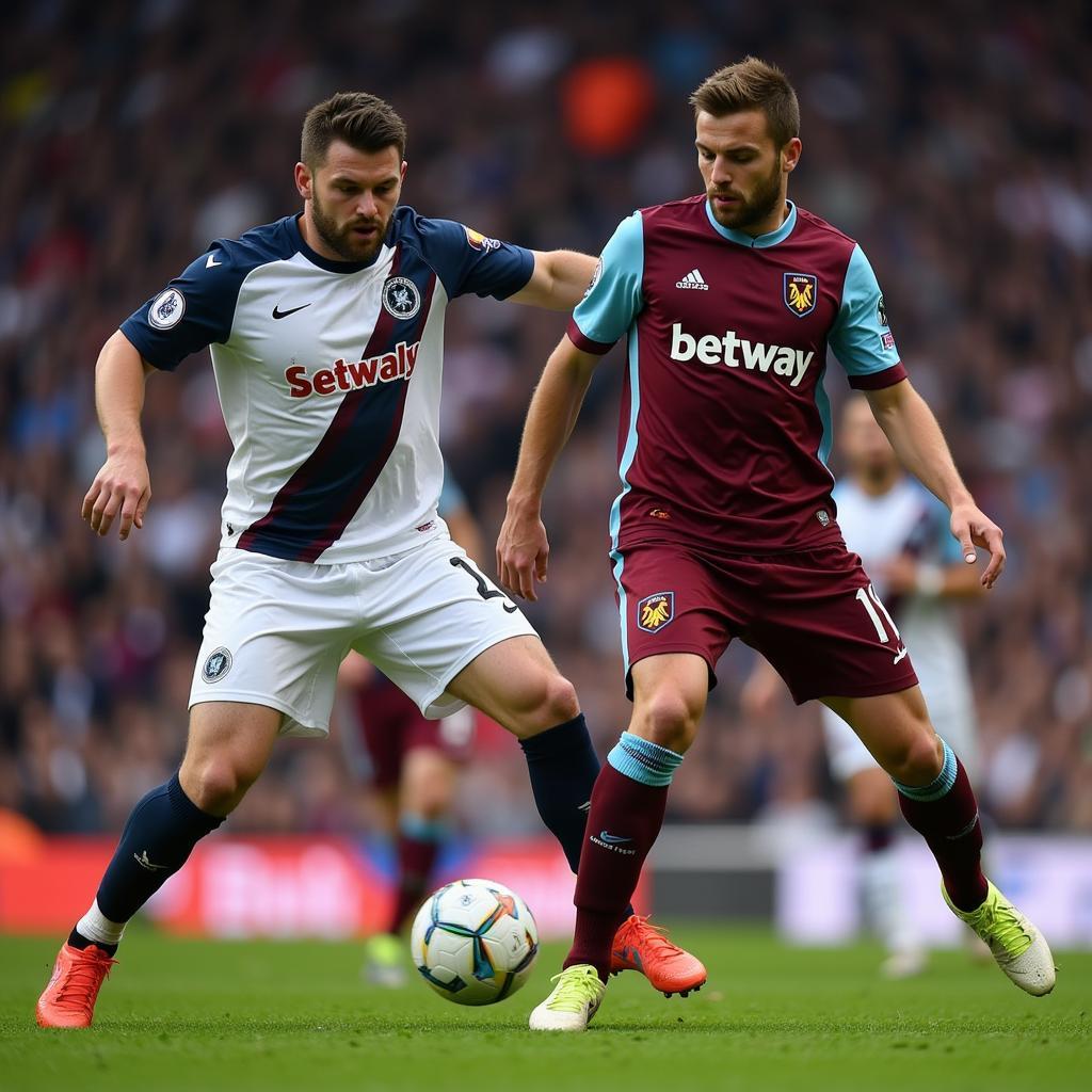 Spannendes Duell zwischen West Ham United und Bayer 04 Leverkusen im London Stadium