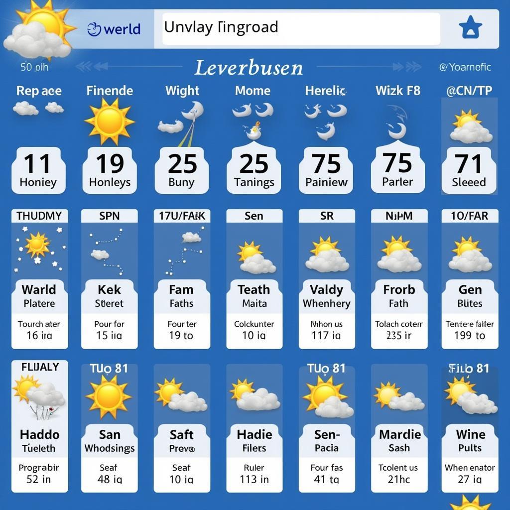 Wettervorhersage Leverkusen 14 Tage