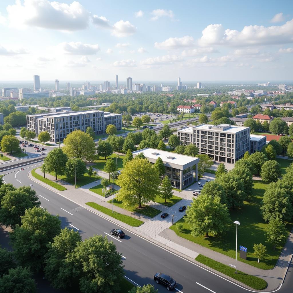 Zukunftsvision Zentrum Leverkusen.