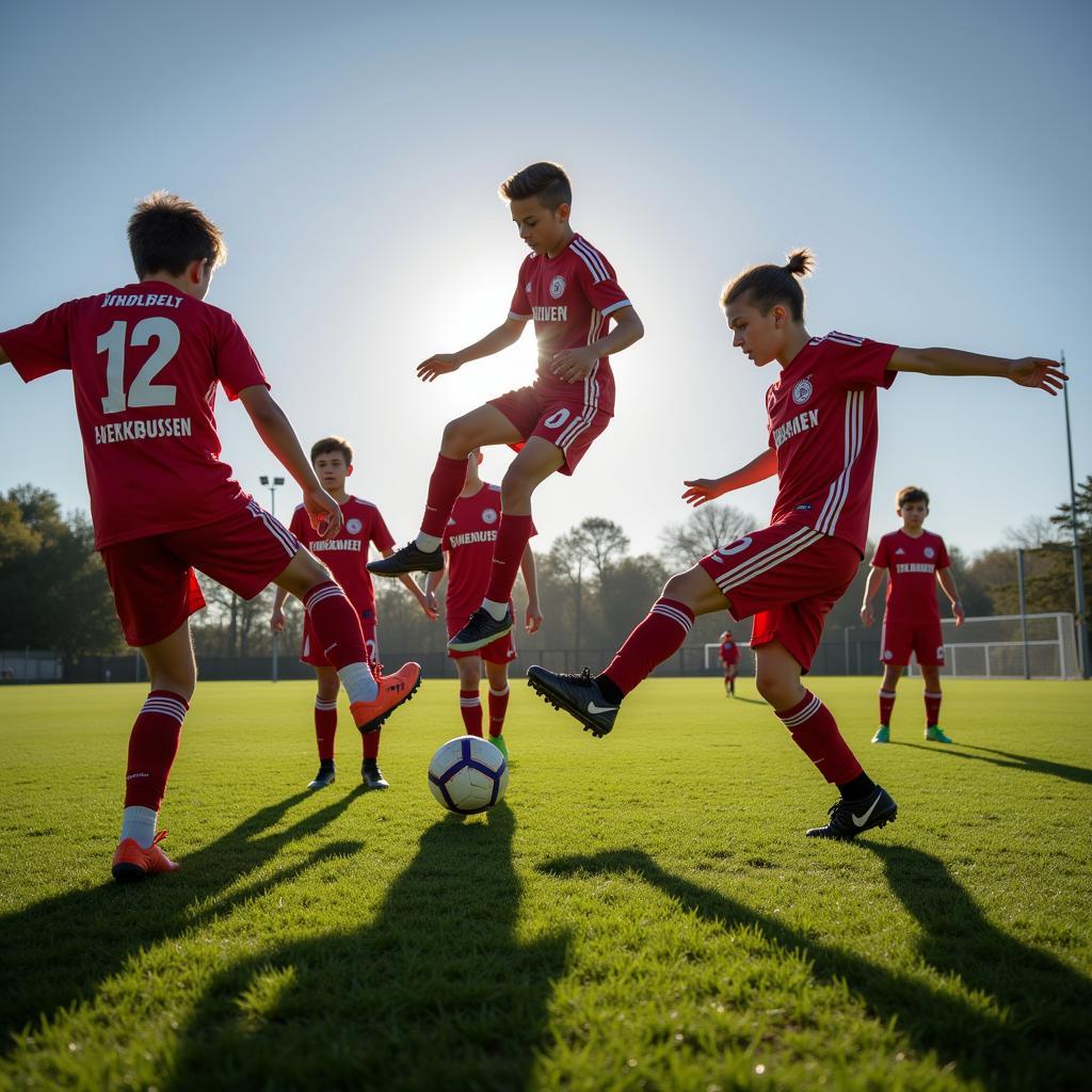 Zukunft der Akrobatik bei Bayer Leverkusen: Junge Talente im Fokus