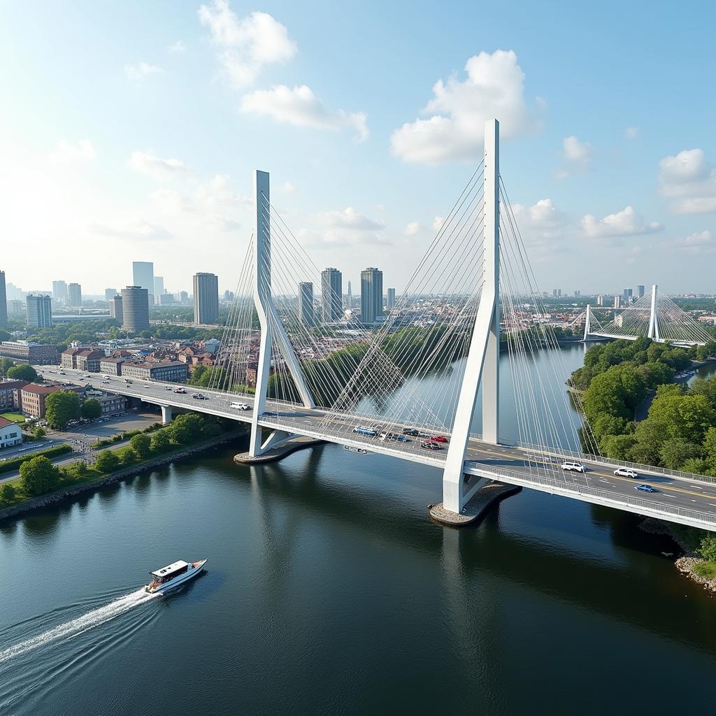 Zukunft der Leverkusener Brücke: Moderne Verkehrsader