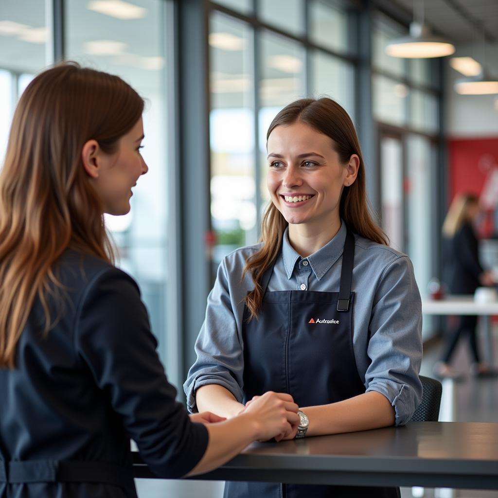 Freundlicher Kundenservice bei A-S-A Automobile Leverkusen: Beratung und Betreuung.