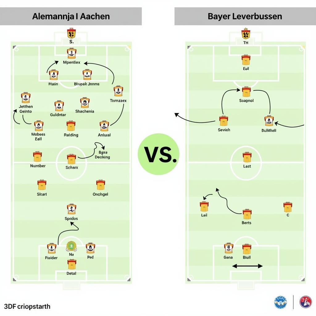 Aachen vs. Leverkusen DFB-Pokal Taktik