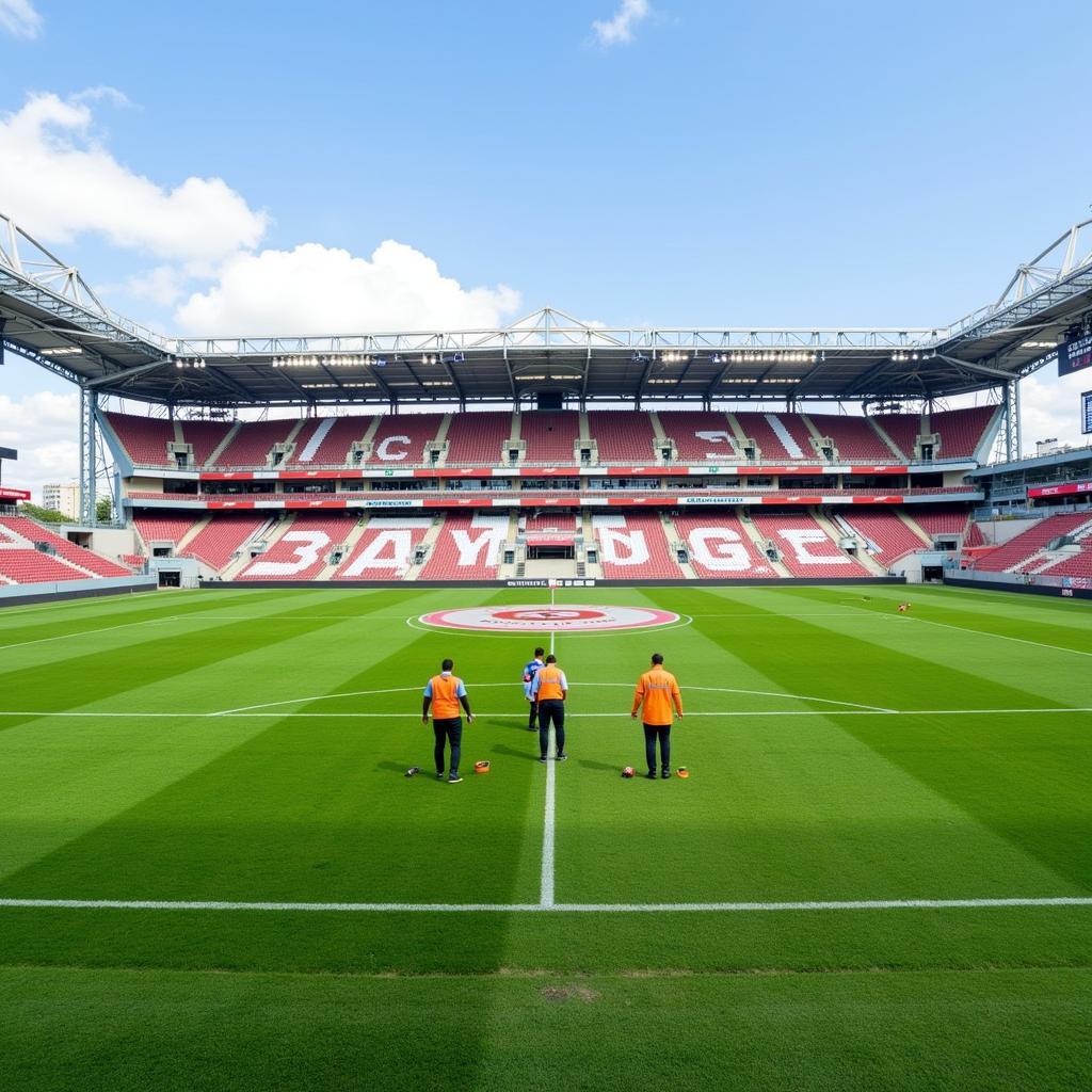 Technische Berufe bei Bayer 04 Leverkusen