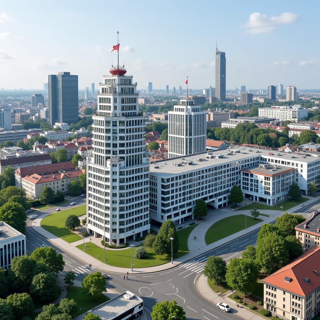 Agfa Gevaert AG und das Leverkusener Stadtbild