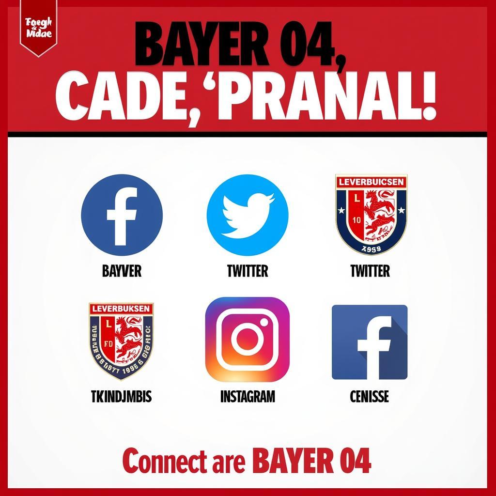 Social-Media-Kanäle von AGL Leverkusen