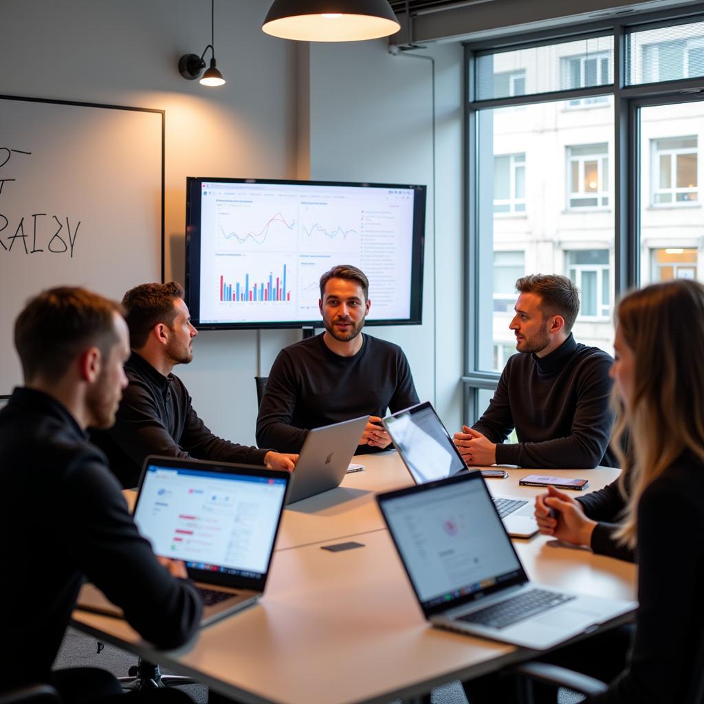 Bayer 04 Leverkusen Social Media Team Meeting