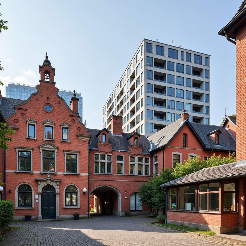 Historische Gebäude in Alt Manfort Leverkusen