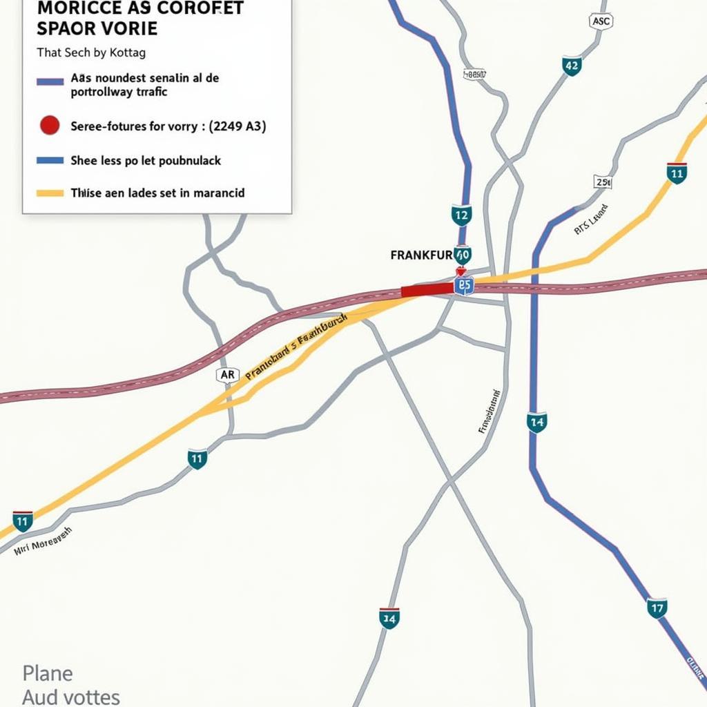 Alternative Routen bei Sperrung der A3 Autobahn Richtung Frankfurt: Umfahrungsmöglichkeiten und Verkehrslage.