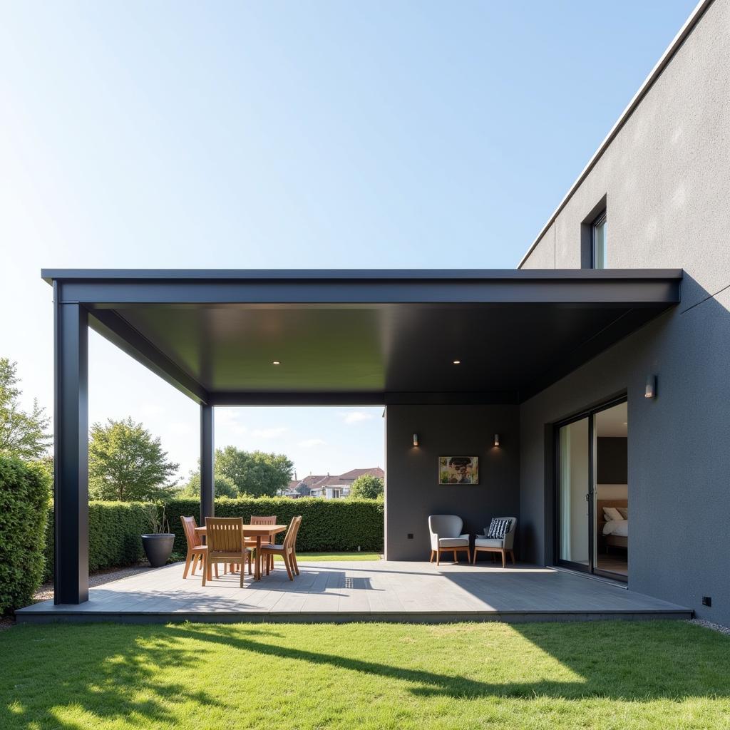 Modernes Aluminiumdach in Leverkusen