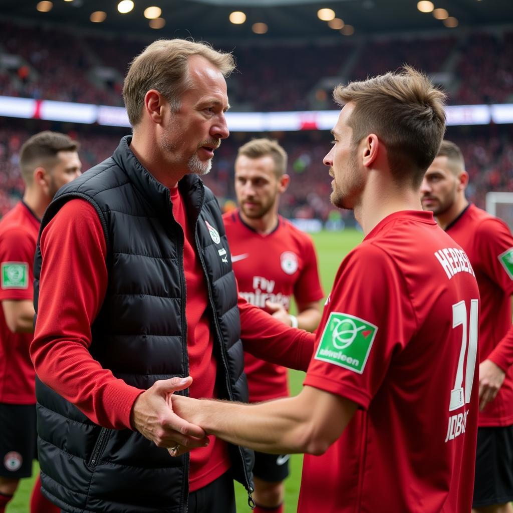 André Hebbels Engagement für Bayer 04 Leverkusen