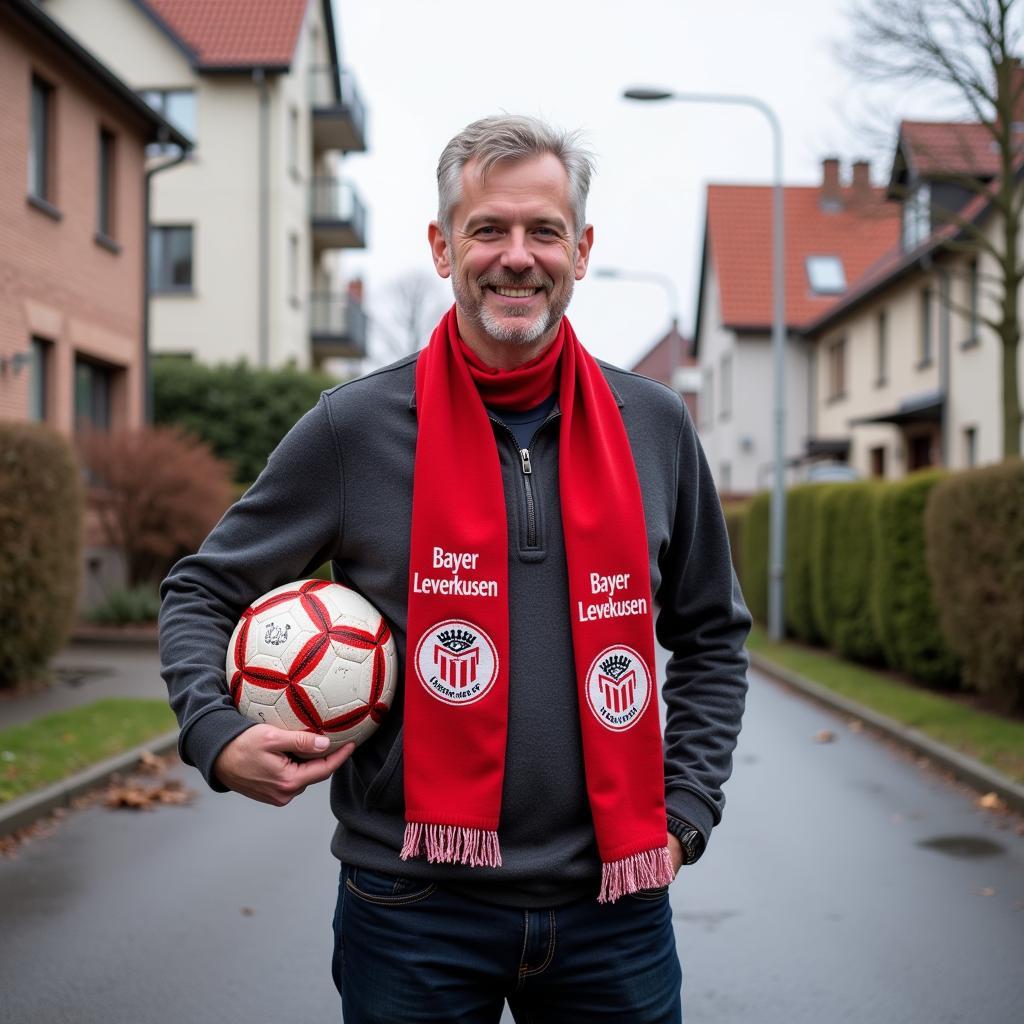 Andre Schmitz in Leverkusen: Ein engagierter Fan auf der Quarzstraße