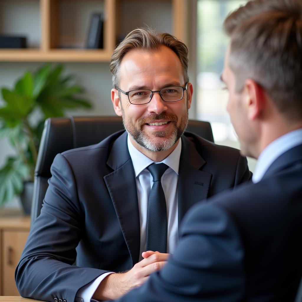 Anwalt Hans Jürgen Schmitz berät Mandanten in Leverkusen