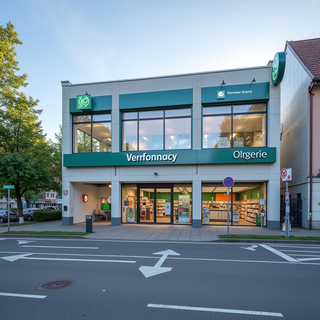 Apotheke in Leverkusen Bergisch Neukirchen: Standort und Umgebung