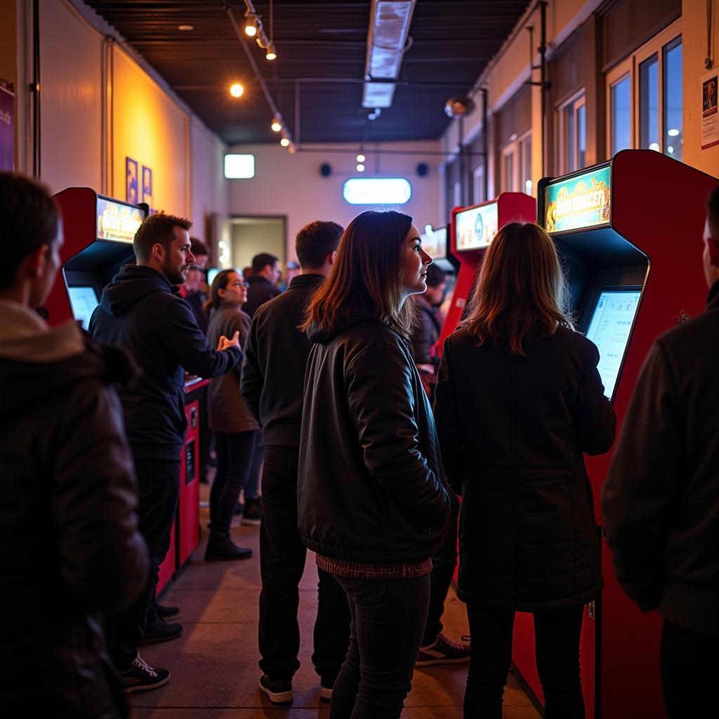 Treffen der Arcade-Community in Leverkusen