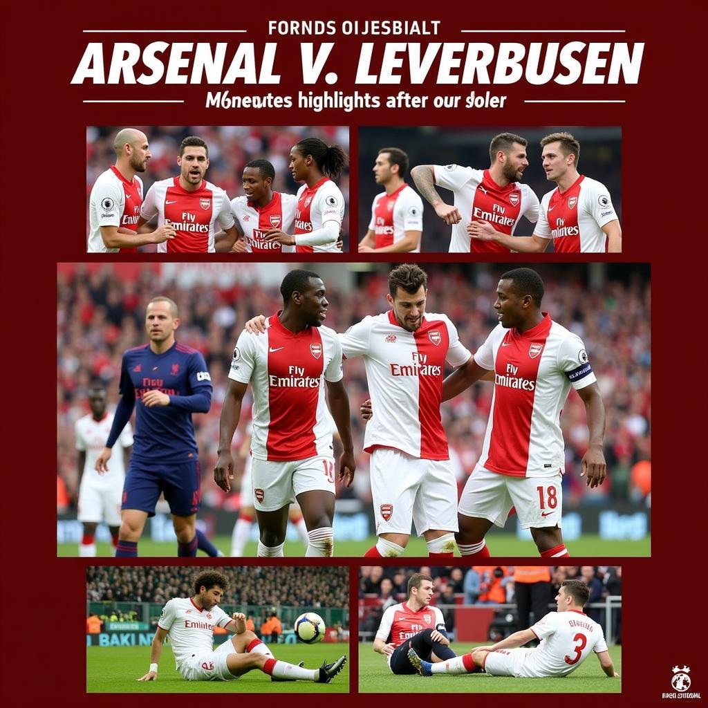 Arsenal vs. Leverkusen Spiel Highlights