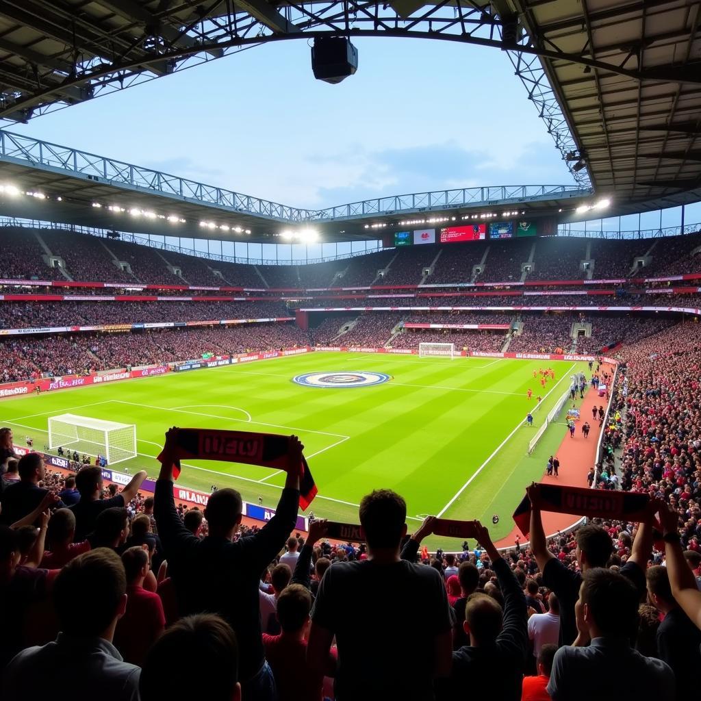 Tickets für AS Rom gegen Leverkusen im Stadion