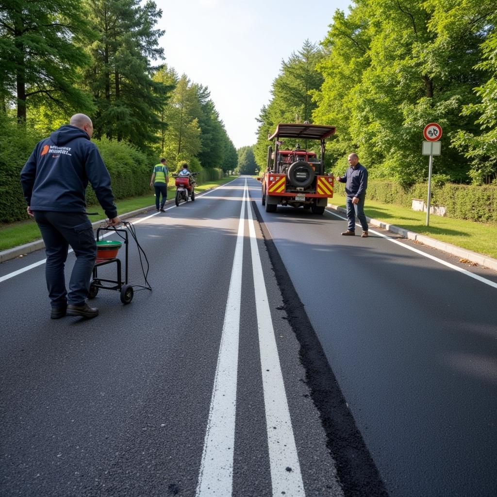 Asphalt Instandhaltung Leverkusen