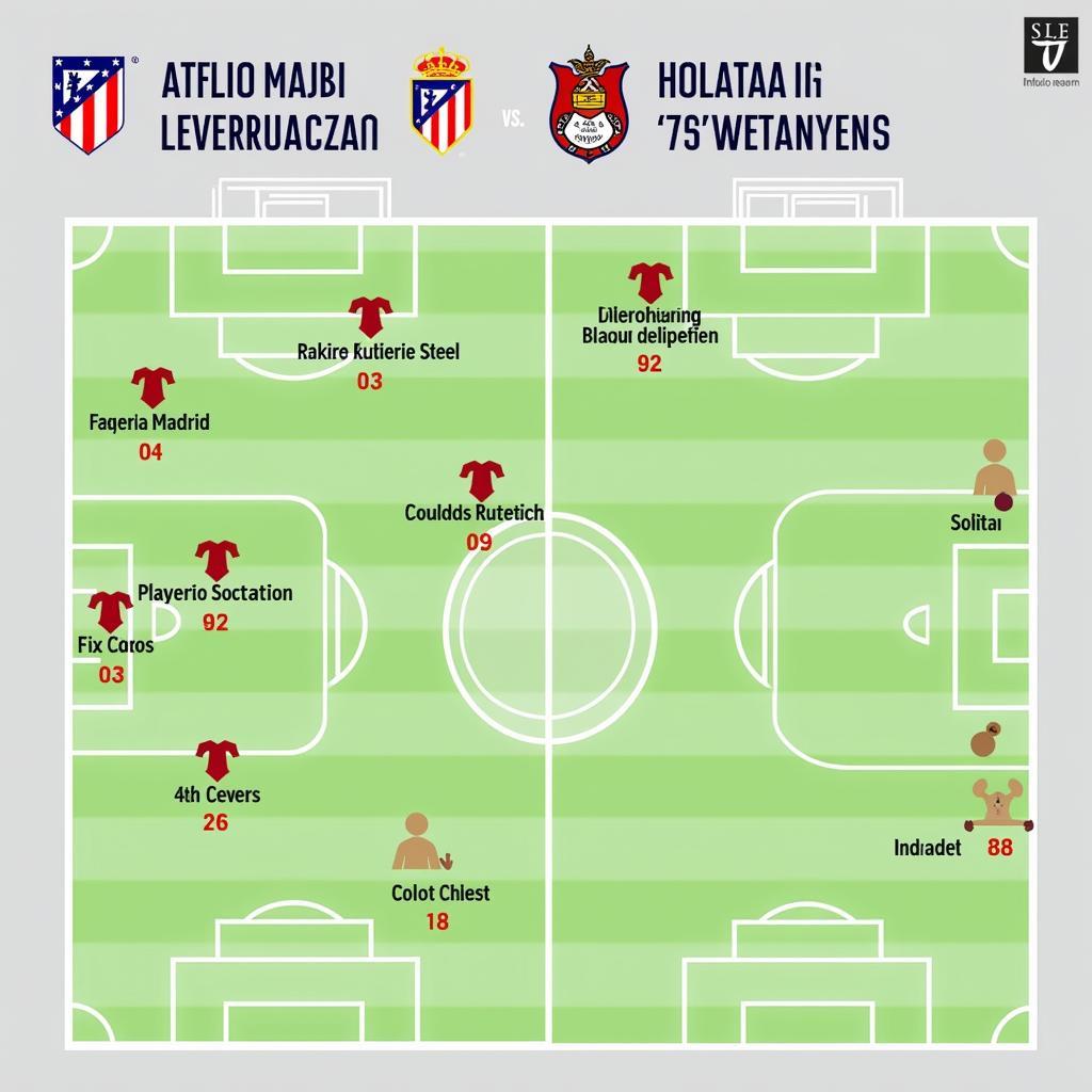 Taktische Analyse des Spiels zwischen Atletico Madrid und Bayer Leverkusen