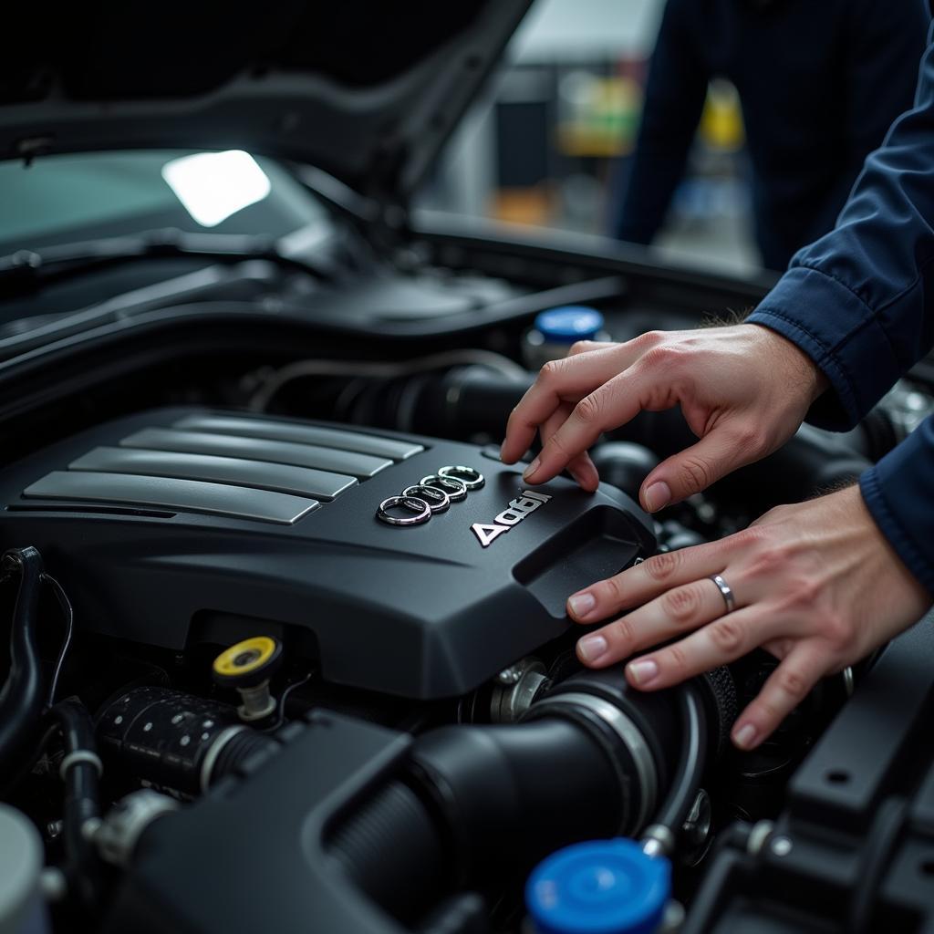 Audi Inspektion Leverkusen Mechaniker