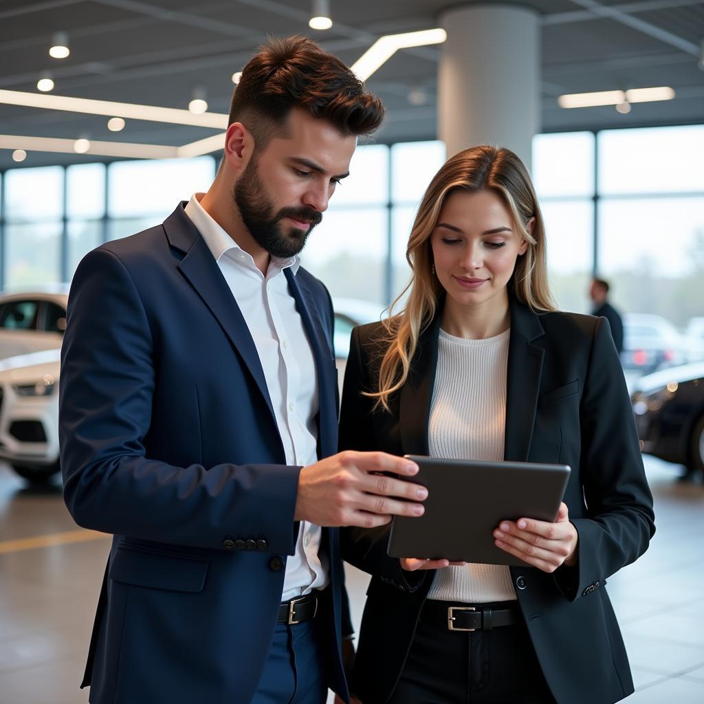 Individuelle Kundenberatung im Audi Zentrum Leverkusen