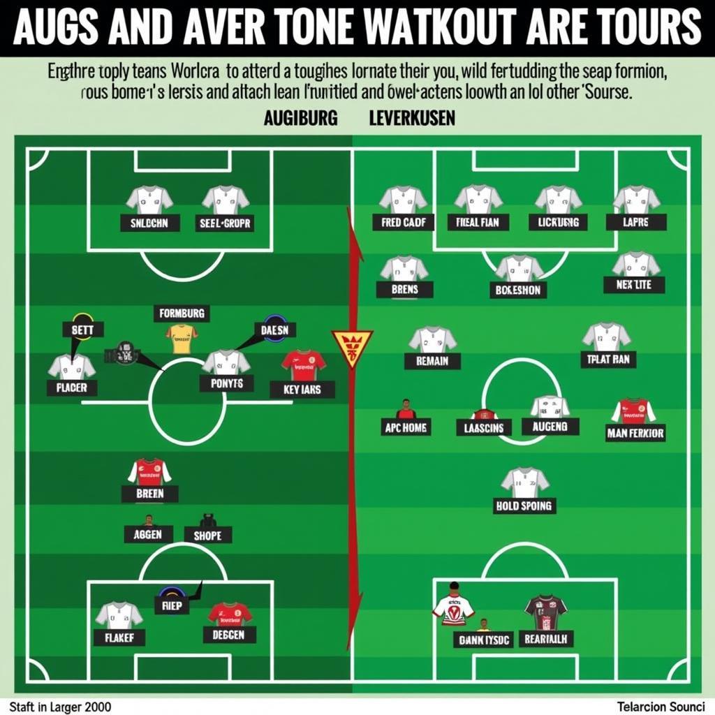 Taktische Analyse Augsburg vs. Bayer Leverkusen