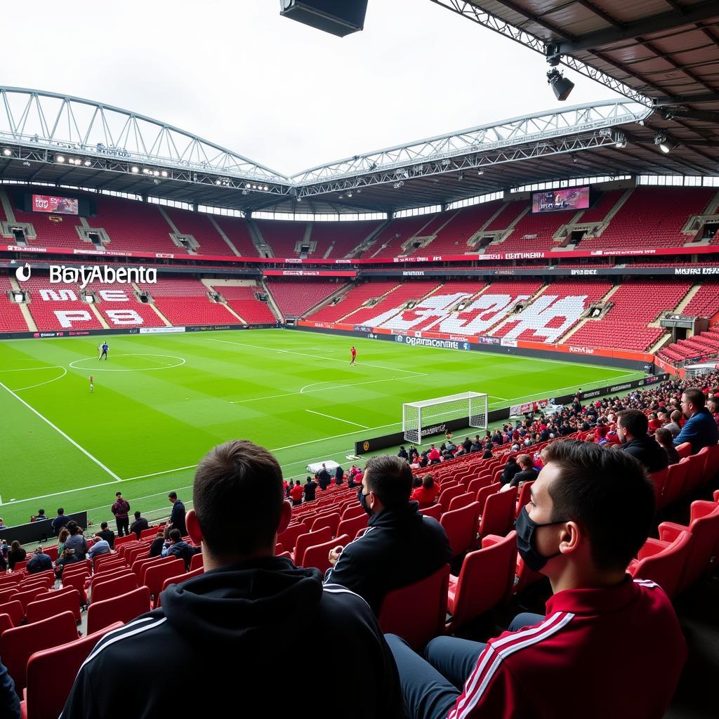 Ausgangsbeschränkung Leverkusen Stadion