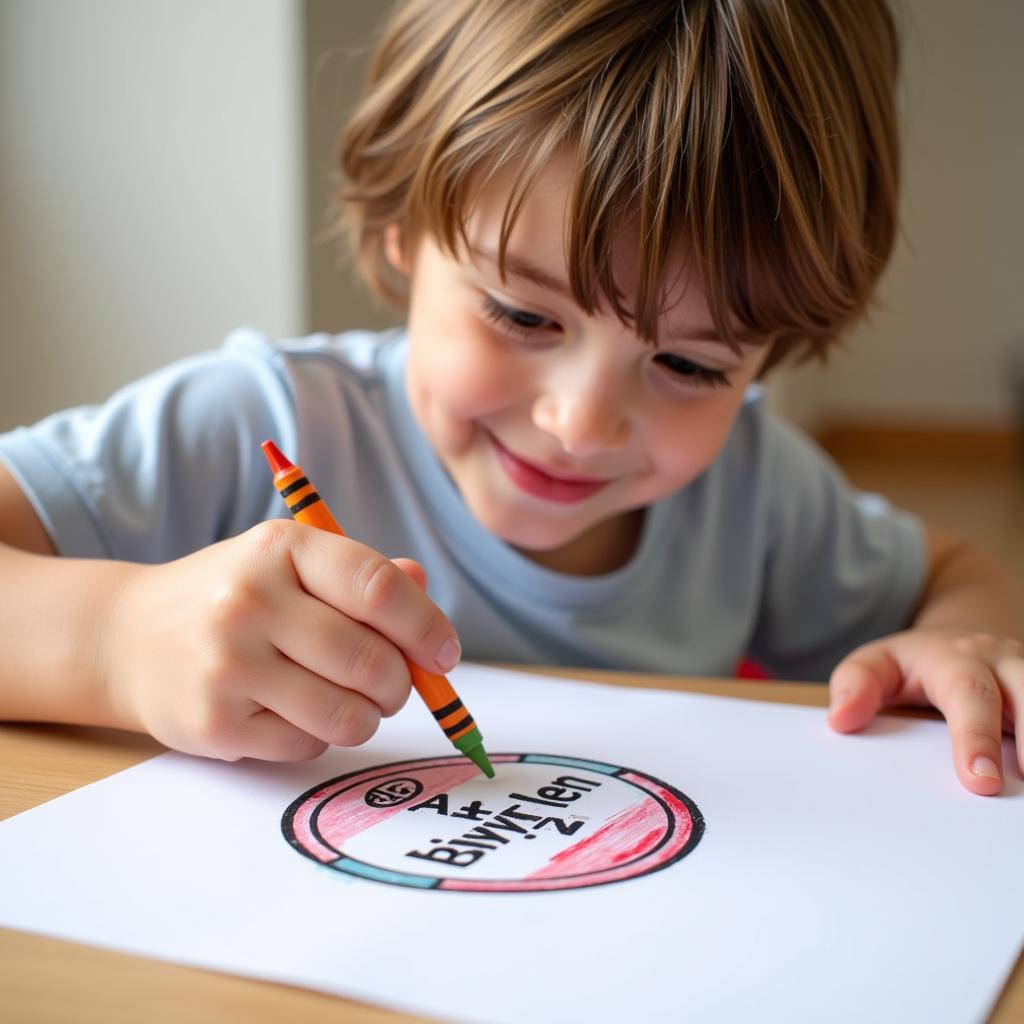 Ausmalbilder Bayer Leverkusen für Kinder