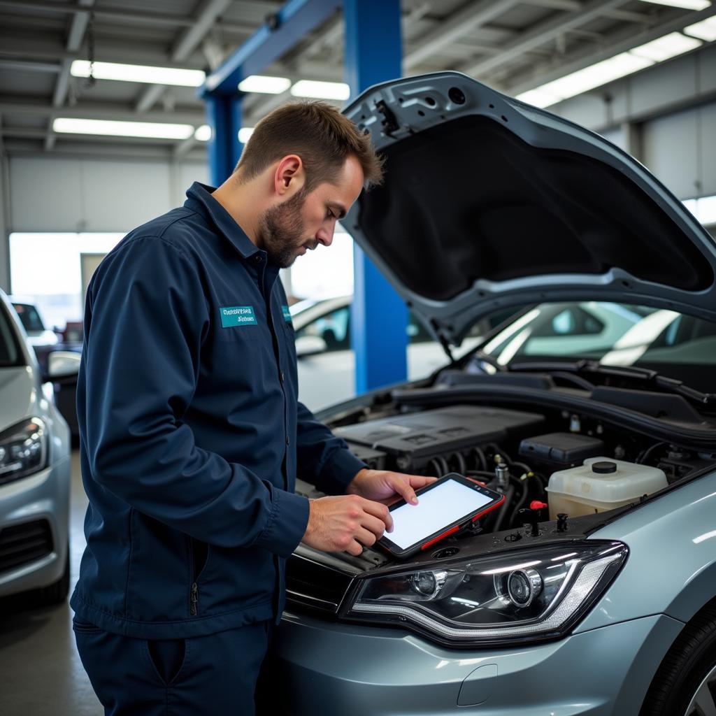 Regelmäßige Inspektion im Auto Service Leverkusen