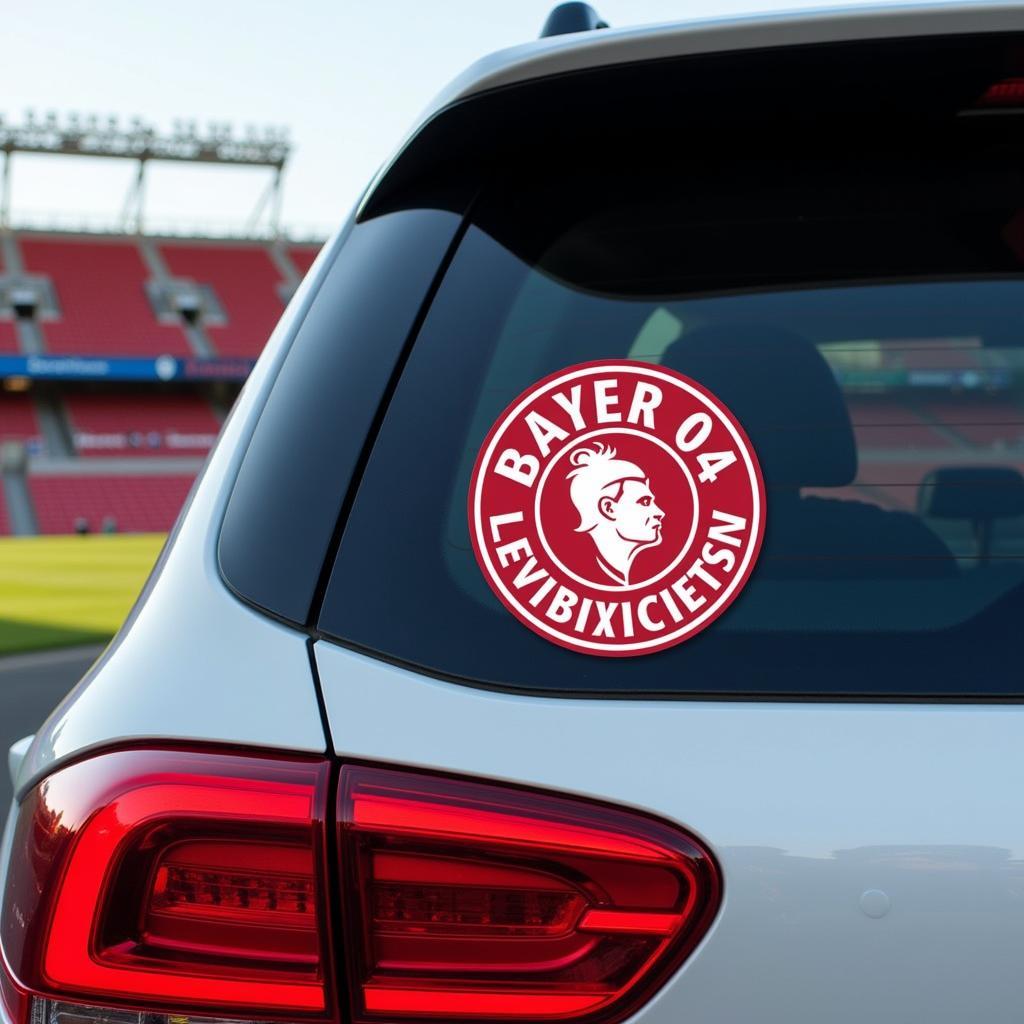 Bayer 04 Leverkusen Autosticker Vereinswappen