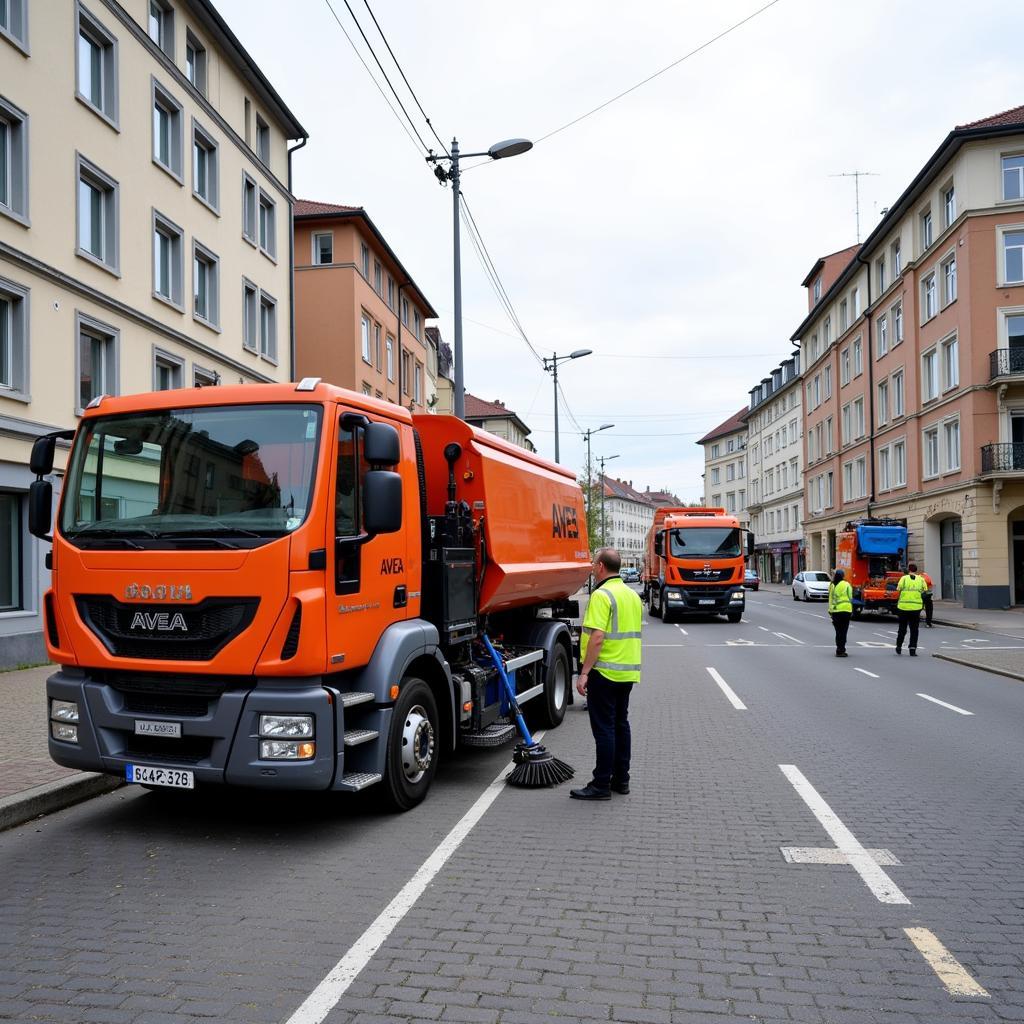 AVEA Leverkusen Straßenreinigung