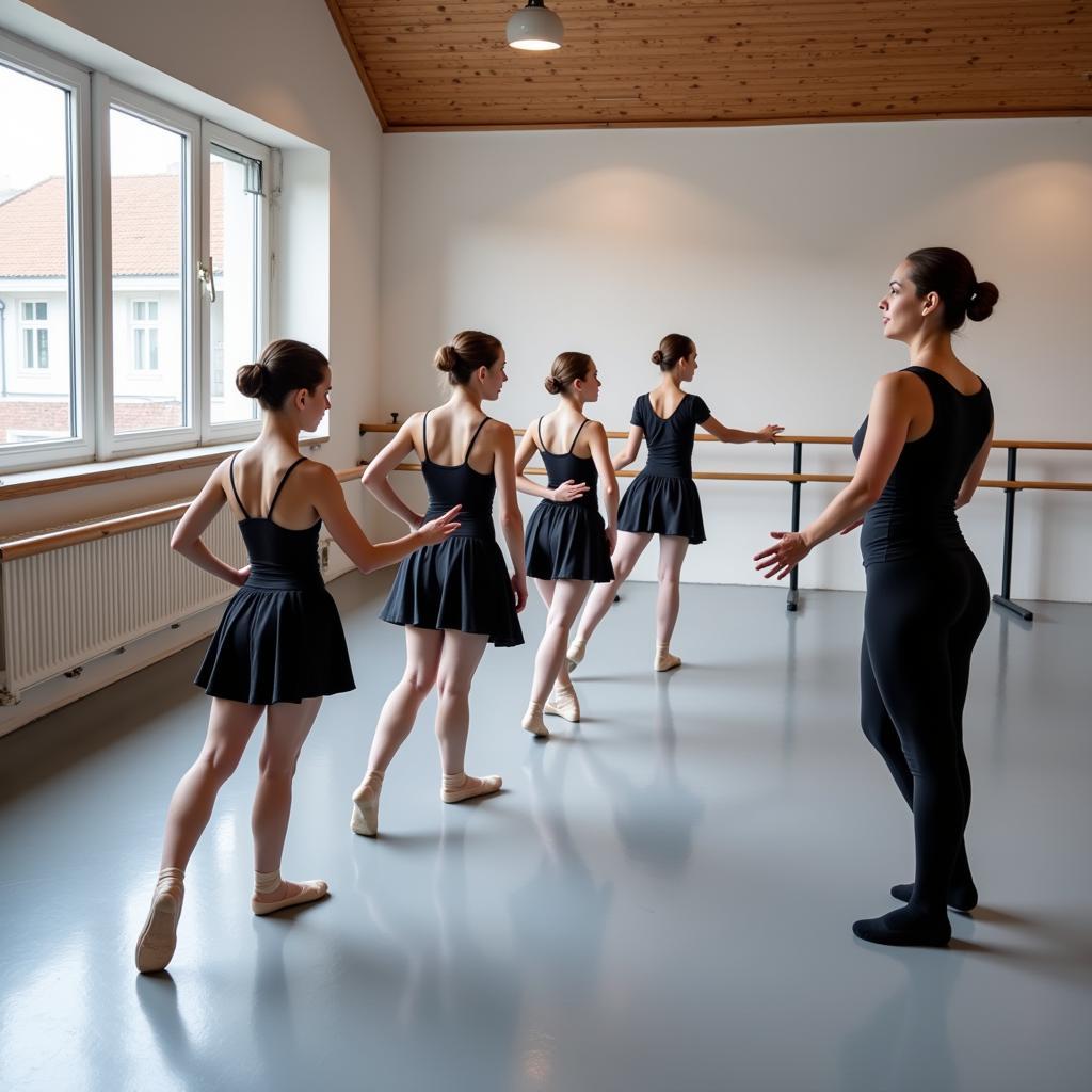 Ballettunterricht in der Ballettschule Maczkowiak Leverkusen