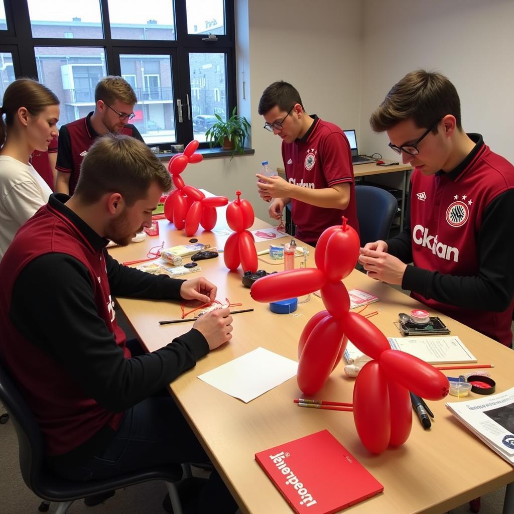 Ballontier-Workshop in Leverkusen