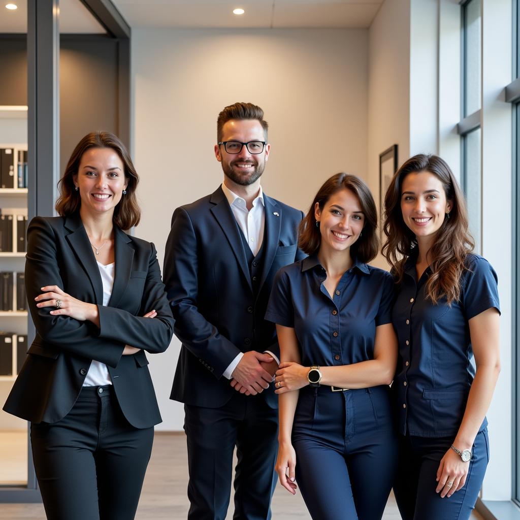 Das Team der Barmer Filiale Leverkusen Dönhoffstraße