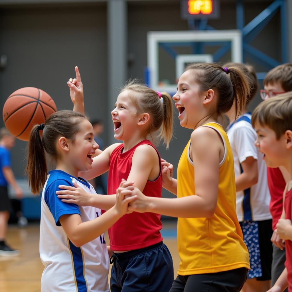 Basketball Kinder Leverkusen Spiel