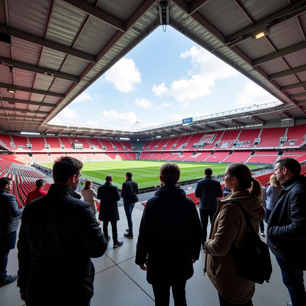 BayArena Leverkusen Stadionführung