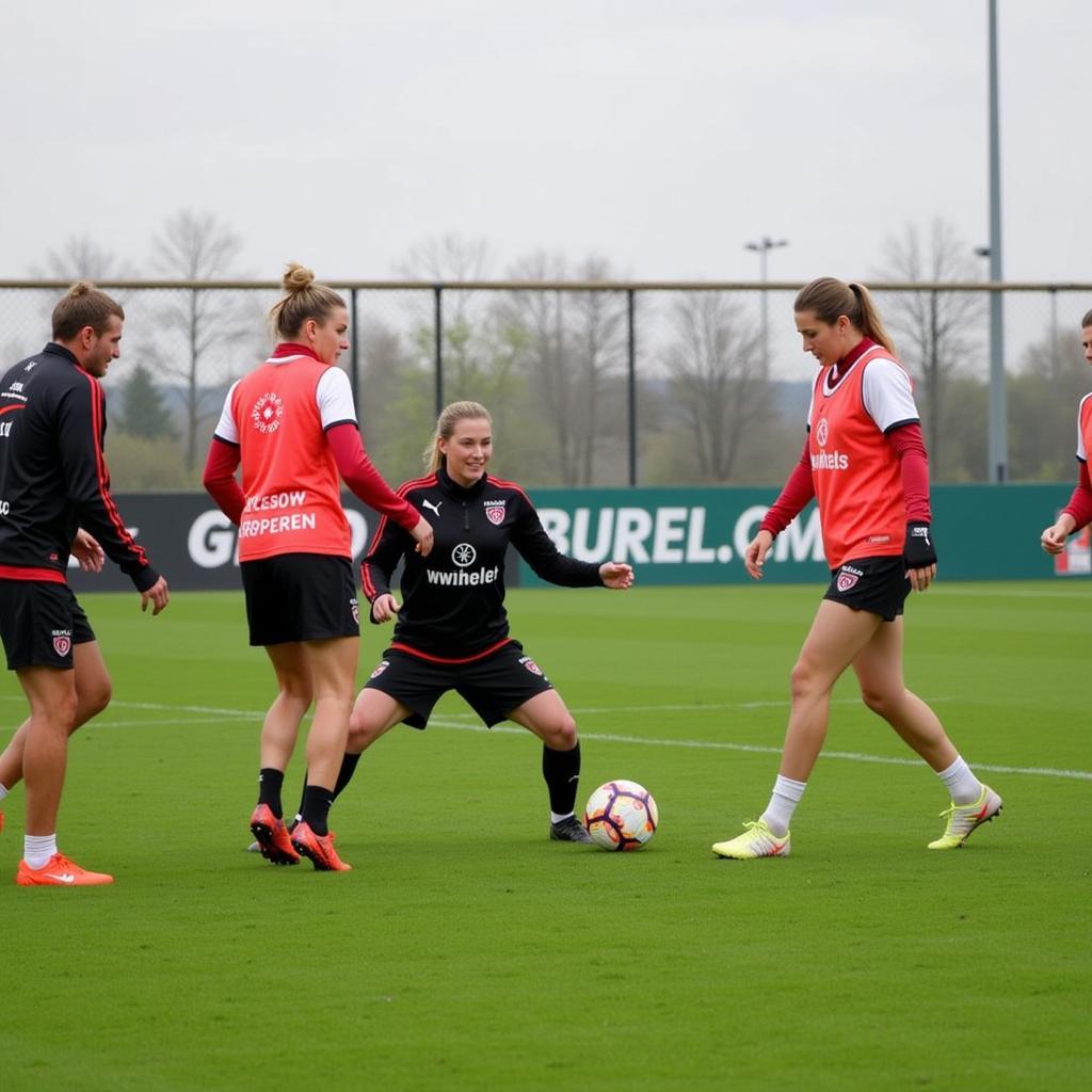 Bayer 04 Leverkusen Damen 2 Trainingseinheit