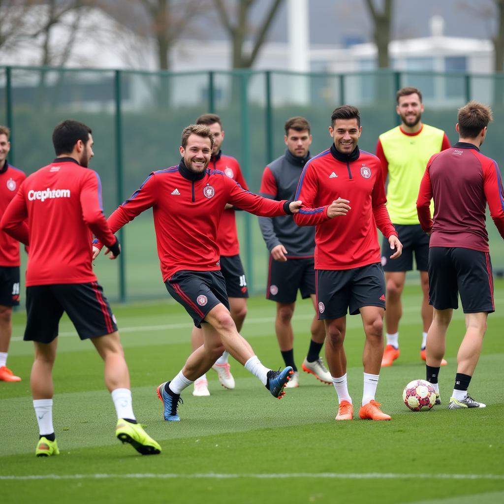 Bayer 04 Leverkusen Startelf Training 2017