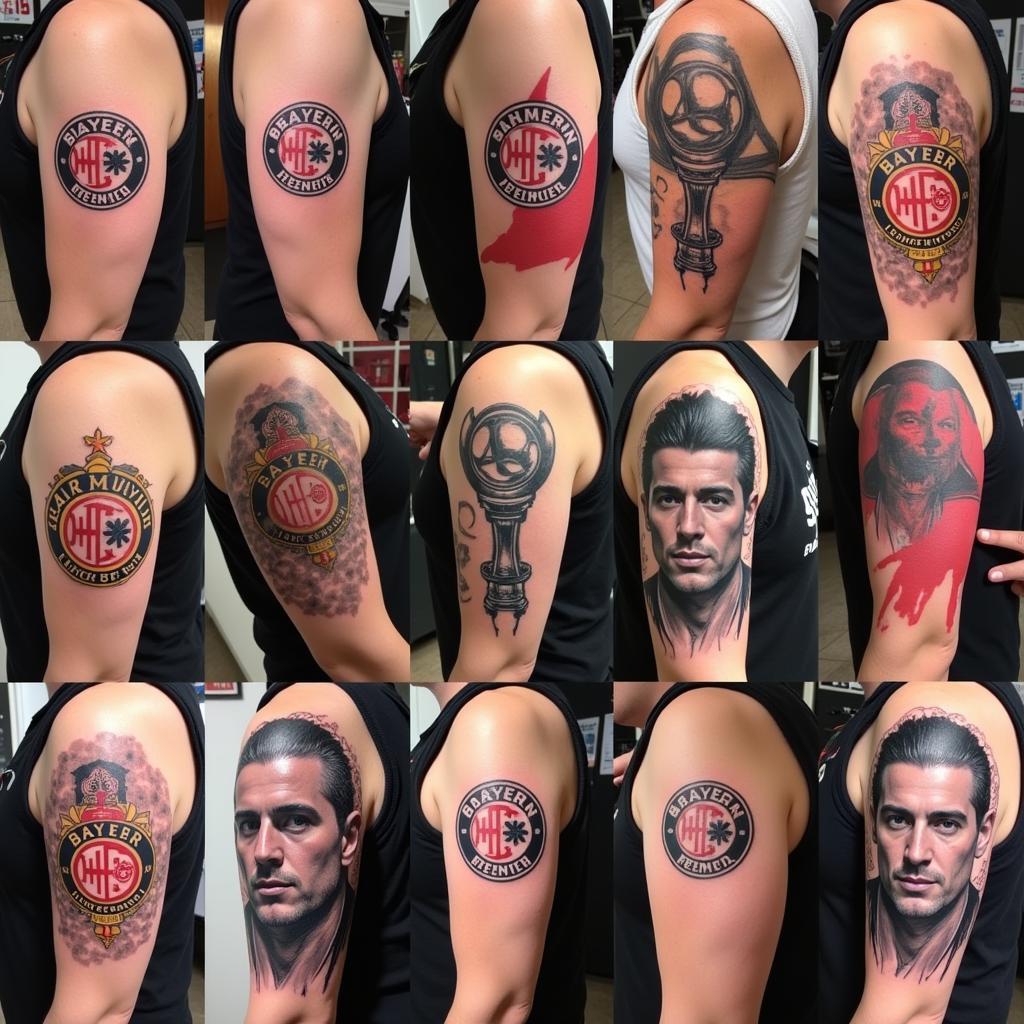 Bayer 04 Leverkusen Tattoo: Fans zeigen ihre Leidenschaft.