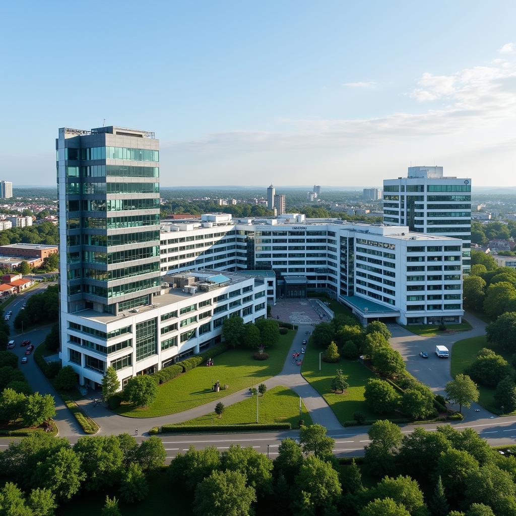 Bayer Healthcare Hauptverwaltung in Leverkusen