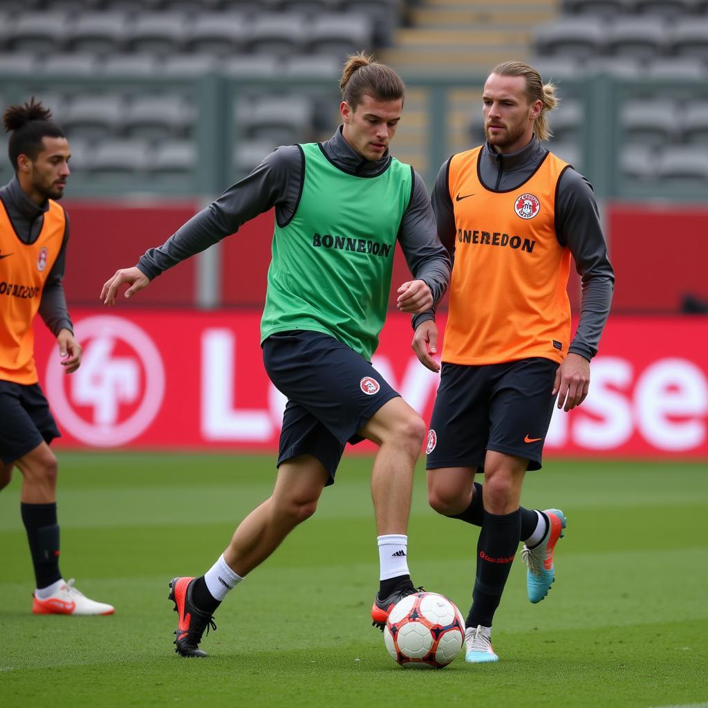 Bayer Leverkusen 2 Trainingseinheit