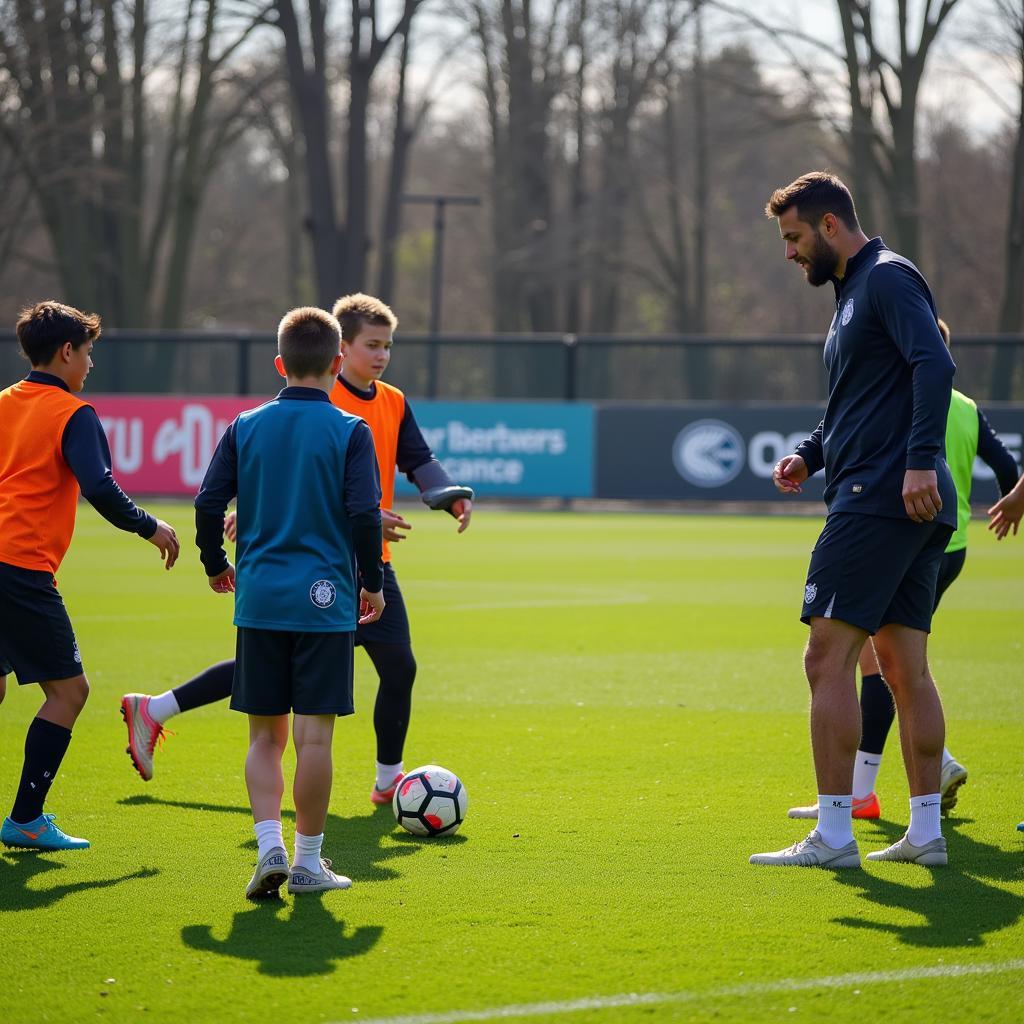 Bayer Leverkusen Bambini U14 Training