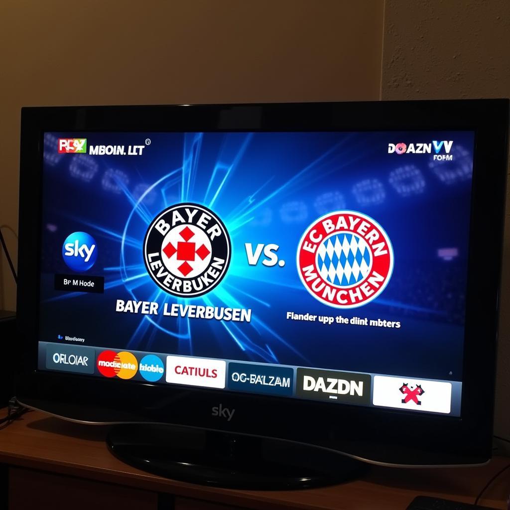 Bayer Leverkusen gegen Bayern München TV-Übertragung