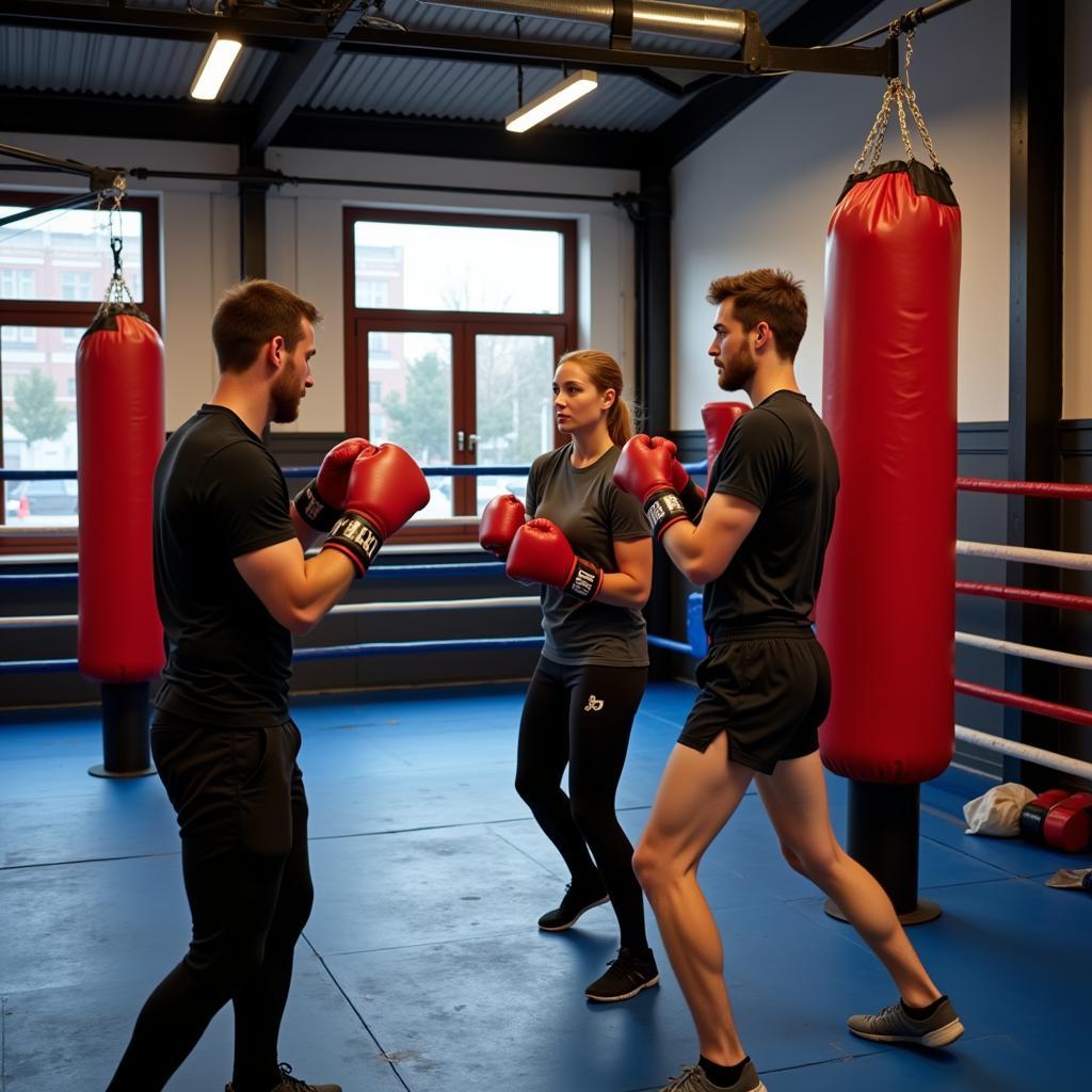 Bayer Leverkusen Boxverein Training